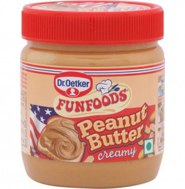 Dr. Oetker Fun foods Peanut Butter Creamy   Plastic Jar  340 grams
